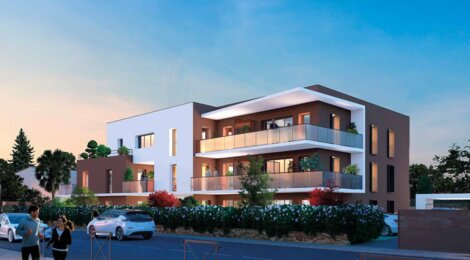Programme immobilier neuf carré vias - Vias, résidence neuve à 400 m de la Mairie et proche d’Agde (34450) - Référence : 9109