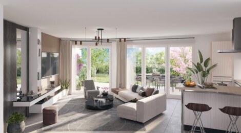 Programme immobilier neuf Villa soléa - Vic-la-Gardiole : appartements neufs du 3 au 4 pièces proche des plages (34110) - Référence : 15090