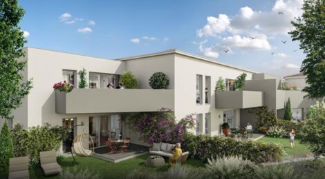 Programme immobilier neuf Villa soléa - Vic-la-Gardiole : appartements neufs du 3 au 4 pièces proche des plages (34110) - Référence : 15090