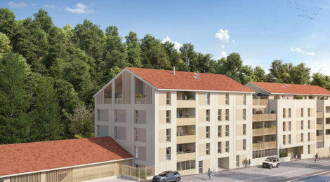 Programme immobilier neuf Rive et Colline - Vienne cadre verdoyant proche train pour Lyon (38200) - Référence : 17242