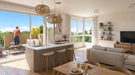 Programme immobilier neuf Belvédère de la Sévenne - Vienne logements lumineux sur les hauteurs proche centre ville (38200) - Référence : 17451
