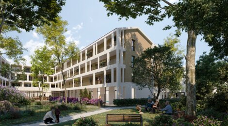 Programme immobilier neuf LES BALCONS DE LA PYRAMIDE - Vienne résidence senior en plein environnement verdoyant (38200) - Référence : 15459