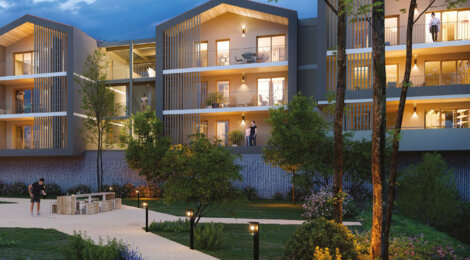 Programme immobilier neuf Les Jardins d'Aimé : Mini-collectif - Vif appartements lumineux aux portes du Vercors (38450) - Référence : 17522