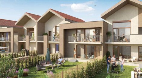 Programme immobilier neuf Le Pré des Libellules - Vif : appartements neufs du 2 au 5 pièces en écrin de nature à 4 min de l’A51 (38450) - Référence : 15448