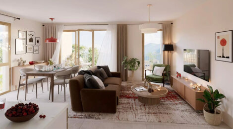 Programme immobilier neuf Les Jardins d'Aimé - Vif , appartements T2 à T4 avec extérieur près de Grenoble (38450) - Référence : 17537