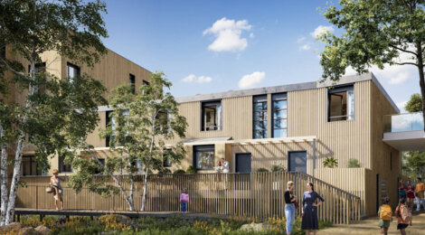 Programme immobilier neuf L'APARTÉ - Vigneux-sur-Seine : appartements et maisons neuves du 2 au 5 pièces proche de la gare RER D (91270) - Référence : 14954