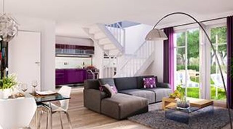 Programme immobilier neuf LE DOMAINE SAINT-JACQUES - Villa T4 en duplex avec suite parentale et jardin à deux pas du collège (78580) - Référence : 249