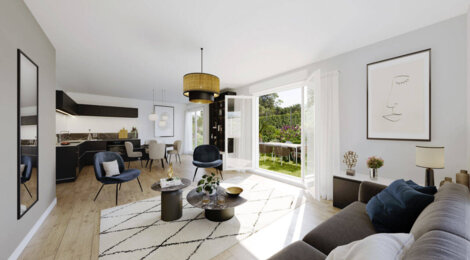 Programme immobilier neuf O'Coeur Village - Villabé : Appartements T2–T5 avec jardins, terrasses et parking en centre-ville proche RER D (91100) - Référence : 10846