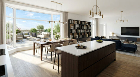 Programme immobilier neuf Le Hameau des Coteaux - Villabé résidence neuve à 800 m du RER D (91100) - Référence : 17375