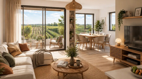 Programme immobilier neuf ALLURE - Village-Neuf cadre résidentiel proche de Bâle (68128) - Référence : 18153