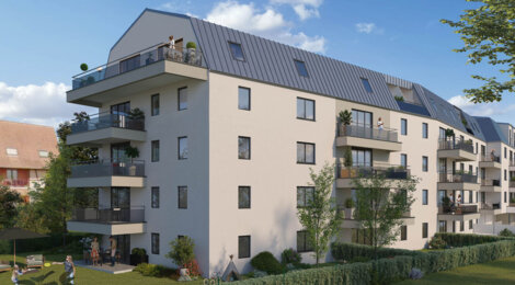 Programme immobilier neuf Cœur Village - Village-Neuf proche de Bâle et de l’Allemagne (68128) - Référence : 18264