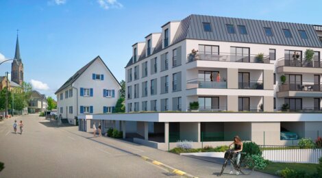 Programme immobilier neuf Cœur Village - Village-Neuf proche de Bâle et de l’Allemagne (68128) - Référence : 18264