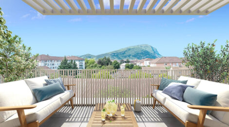 Programme immobilier neuf LE CARAT - Ville-la-Grand à proximité de Genève (74100) - Référence : 9173