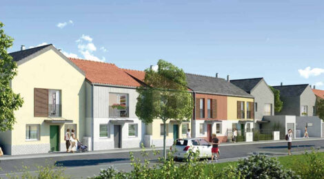 Programme immobilier neuf CÔTÉ JARDIN, CÔTÉ TERRASSE - MAISONS - Villecresnes écoquartier du Bois d’Auteuil proche centre (94440) - Référence : 12465