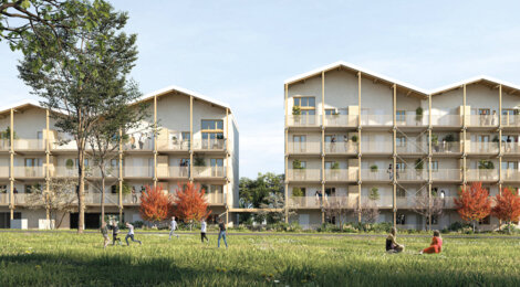 Programme immobilier neuf INSPIRE - Villefranche-sur-Saône : appartements neufs du 2 au 5 pièces en écoquartier Montplaisir (69400) - Référence : 14946
