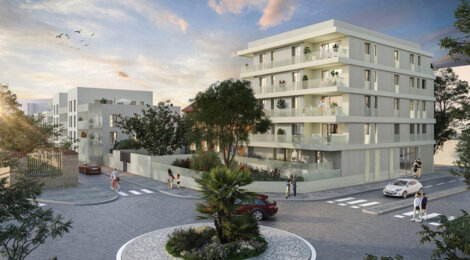 Programme immobilier neuf NUANCE - Villefranche-sur-Saône : Appartements studio–T5 avec balcons, terrasses et jardins en plein centre-ville (69400) - Référence : 14227