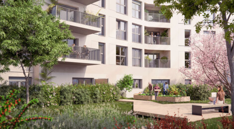 Programme immobilier neuf IMPULSION - Villejuif : appartements neufs du studio au 5 pièces proche du métro 7 Aragon (94800) - Référence : 15020