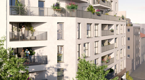 Programme immobilier neuf IMPULSION - Villejuif : appartements neufs du studio au 5 pièces proche du métro 7 Aragon (94800) - Référence : 15020