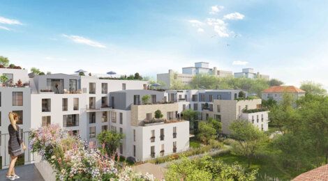 Programme immobilier neuf Les Jardins d'Aragon - Villejuif : Appartements studio–T5 avec terrasses, parking souterrain et luminosité proche du métro et tramway (94800) - Référence : 14242