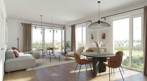 Programme immobilier neuf NOUVEAU REGARD - Villejuif près du métro vers Paris (94800) - Référence : 8860