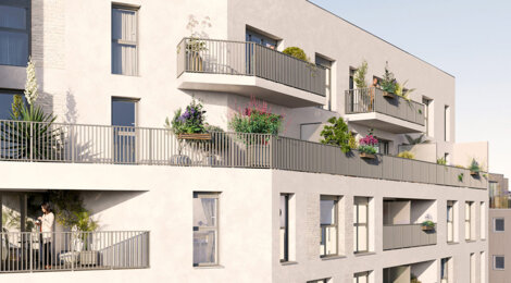 Programme immobilier neuf IMPULSION - Villejuif résidence contemporaine proche métro et Grand Paris Express (94800) - Référence : 17785