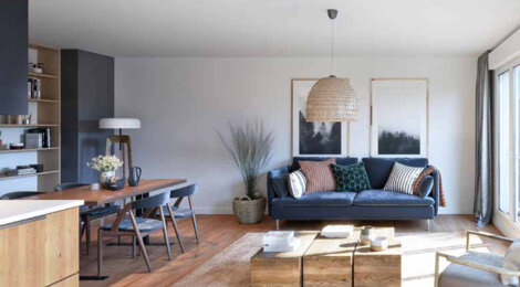 Programme immobilier neuf REFLETS D'ORGE - Villemoisson-sur-Orge : Appartements T2–T4 avec terrasses, système Vigik et proximité RER C (91360) - Référence : 6841
