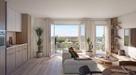 Programme immobilier neuf Boscaïa - Domaine de Geneste - Villenave-d'Ornon à deux pas de la future place du marché (33140) - Référence : 15023