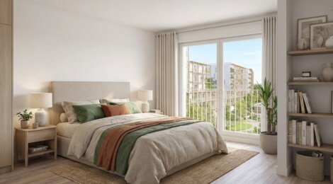 Programme immobilier neuf Boscaïa - Domaine de Geneste - Villenave-d'Ornon à deux pas de la future place du marché (33140) - Référence : 15023