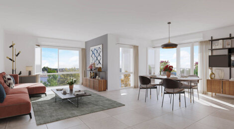 Programme immobilier neuf Les Jardins Saint-Yves - Villenave-d’Ornon centre Pont de la Maye proche du bus (33140) - Référence : 15019