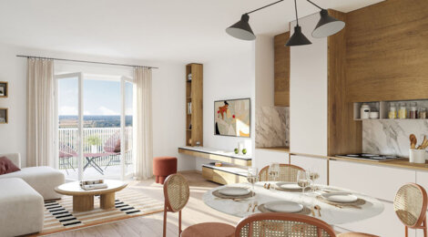 Programme immobilier neuf Naturessence - Villenave-d'Ornon proche tram C (33140) - Référence : 15027