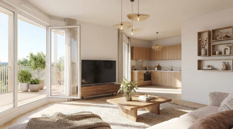 Programme immobilier neuf Naturessence - Villenave-d'Ornon proche tram C (33140) - Référence : 15027