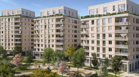 Programme immobilier neuf ALTA VERDE - Villenave d’Ornon quartier Domaine de Geneste porche du centre commercial d'Arcins (33140) - Référence : 15025