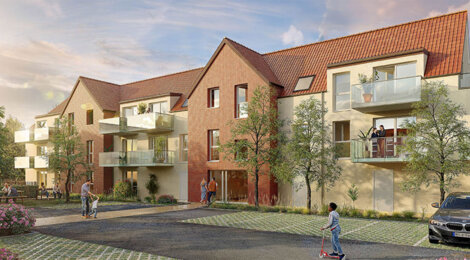 Programme immobilier neuf RESIDENCE GASTON BARATTE - Villeneuve-d’Ascq proche de la gare (59491) - Référence : 16809