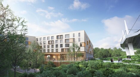 Programme immobilier neuf OLYMPIUM - Villeneuve-d'Ascq : résidence étudiante LMNP proche du Stadium Lille Métropole (59491) - Référence : 10033