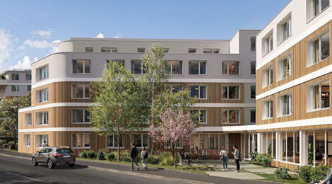 Programme immobilier neuf PULSE - Villeneuve-d'Ascq investissement étudiant à 6 minutes du métro (59491) - Référence : 18159