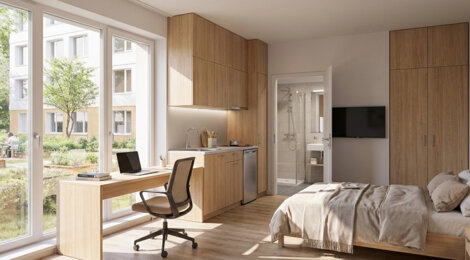 Programme immobilier neuf PULSE - Villeneuve-d'Ascq investissement étudiant à 6 minutes du métro (59491) - Référence : 18159