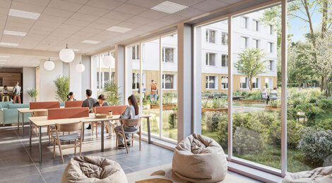 Programme immobilier neuf PULSE - Villeneuve-d'Ascq investissement étudiant à 6 minutes du métro (59491) - Référence : 18159
