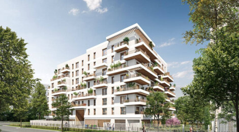 Programme immobilier neuf ILOT VERT - Villeneuve-la-Garenne  à deux pas du tram T1 et ligne 15 (92390) - Référence : 15341