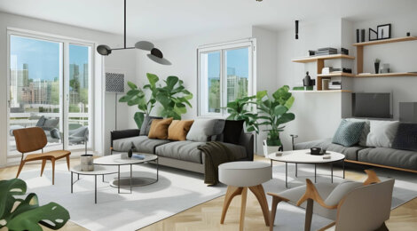 Programme immobilier neuf ILOT VERT - Villeneuve-la-Garenne  à deux pas du tram T1 et ligne 15 (92390) - Référence : 15341