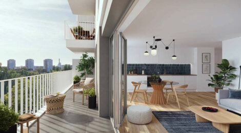 Programme immobilier neuf RIVE NATURE - Villeneuve-la-Garenne au cœur de la place commerçante (92390) - Référence : 16139