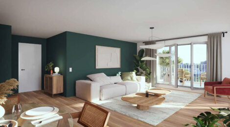 Programme immobilier neuf RIVE NATURE - Villeneuve-la-Garenne au cœur de la place commerçante (92390) - Référence : 16139
