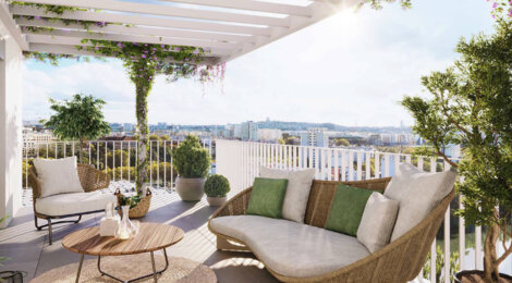 Programme immobilier neuf RIVE NATURE - Villeneuve-la-Garenne au cœur de la place commerçante (92390) - Référence : 16139