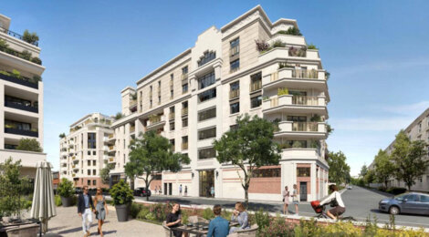 Programme immobilier neuf CENTRAL QUAI - Villeneuve-la-Garenne aux portes  de Paris en 35 min de métro (92390) - Référence : 16352
