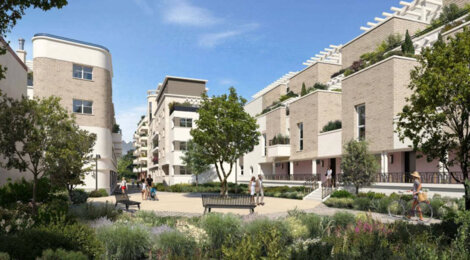 Programme immobilier neuf CENTRAL QUAI - Villeneuve-la-Garenne aux portes  de Paris en 35 min de métro (92390) - Référence : 16352