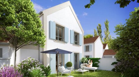 Programme immobilier neuf LES ALLÉES DE VILLENEUVE - Villeneuve-le-Comte : Maisons avec jardins et vue sur la nature proche de Disneyland et Val d’Europe (77174) - Référence : 1746