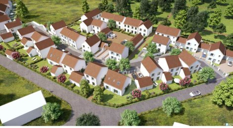 Programme immobilier neuf LES ALLÉES DE VILLENEUVE - Villeneuve-le-Comte : Maisons avec jardins et vue sur la nature proche de Disneyland et Val d’Europe (77174) - Référence : 1746