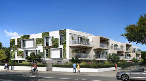 Programme immobilier neuf ART & VERDE - Villeneuve-lès-Maguelone : Appartements studio–T4 avec terrasses, jardins et parking sécurisé à 5 min du cœur de ville (34750) - Référence : 4713