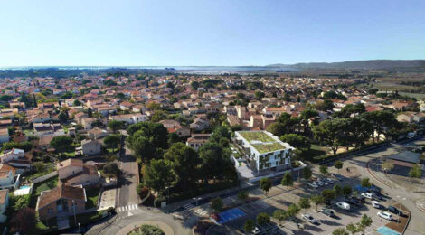 Programme immobilier neuf ART & VERDE - Villeneuve-lès-Maguelone : Appartements studio–T4 avec terrasses, jardins et parking sécurisé à 5 min du cœur de ville (34750) - Référence : 4713