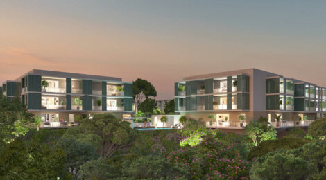 Programme immobilier neuf VILLANOVA - Villeneuve-Loubet : appartements neufs du studio au 3 pièces en écrin de nature (06270) - Référence : 14353