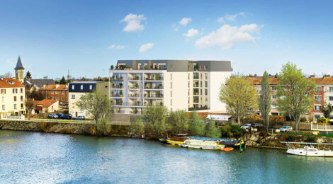 Programme immobilier neuf Seinographic - Villeneuve-Saint-Georges : appartements neufs du 2 au 4 pièces à 5 min du RER D (94190) - Référence : 15102
